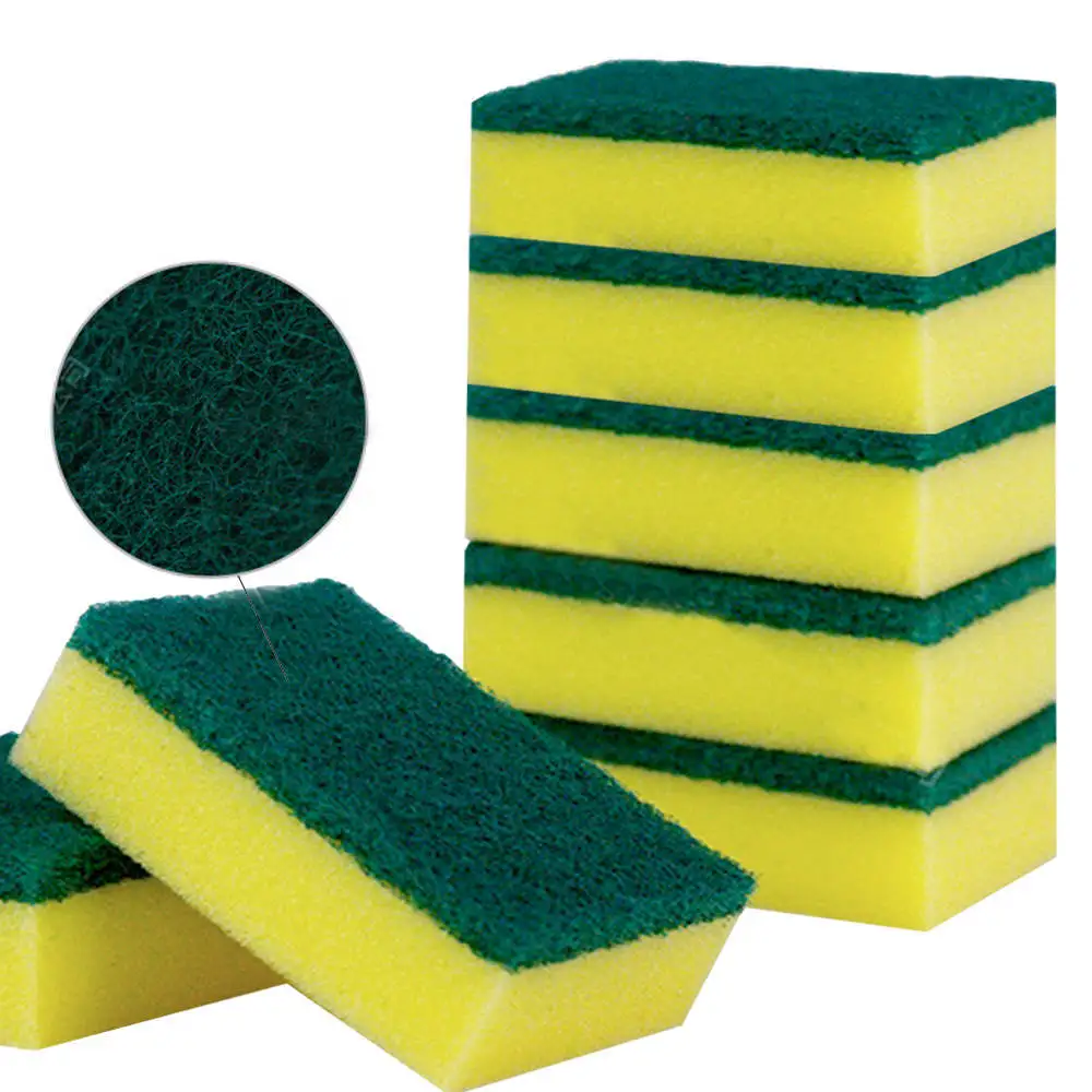 Best Price Dish Pan Pot Washing Scrub Sponge Kitchen Thick Scrubber Pad  Cleaning Scouring Sponge Pads Scourer Sponges Direct Manufacturer - China  Cleaning Sponge and Dishwashing Scrubbing price
