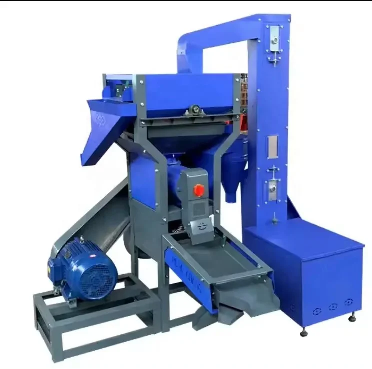 6n70 Pro Max Commercial Type Rice Huller Hot Sale 6N70 Big Rice Mill Machine With 10HP Diesel Engine