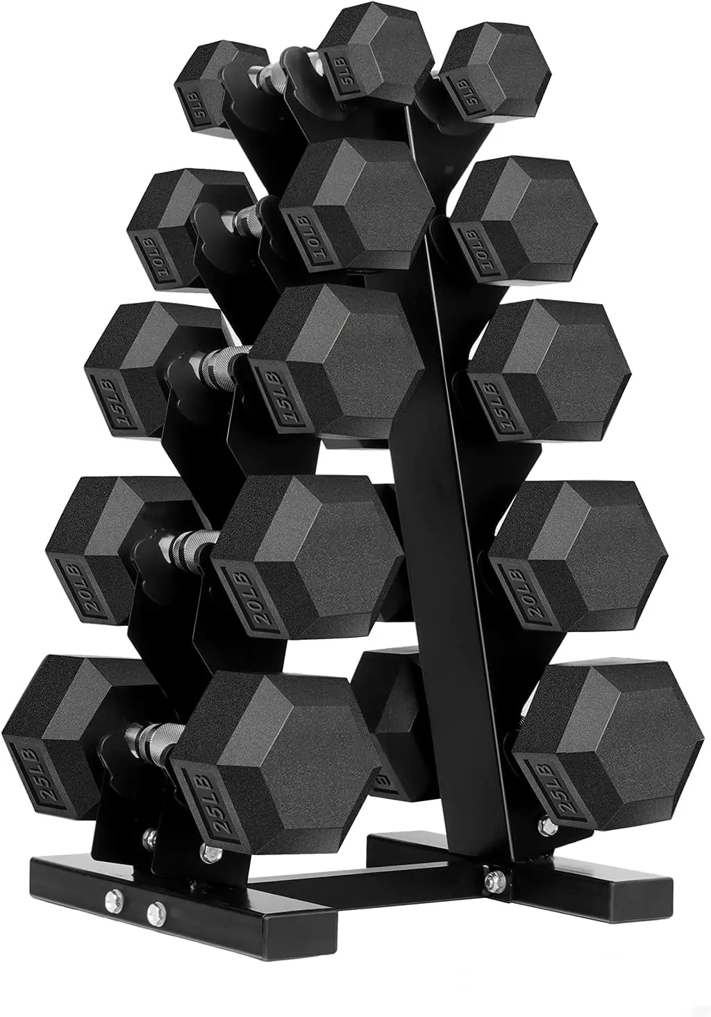 Home Gym Gym Equipment Dumbbell Cast Iron 5kg Hexagonal Rubber Coated Dumbbell product detail 3