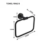Round towel ring