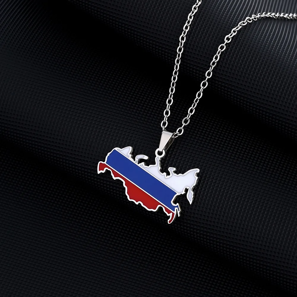 Map Necklaces