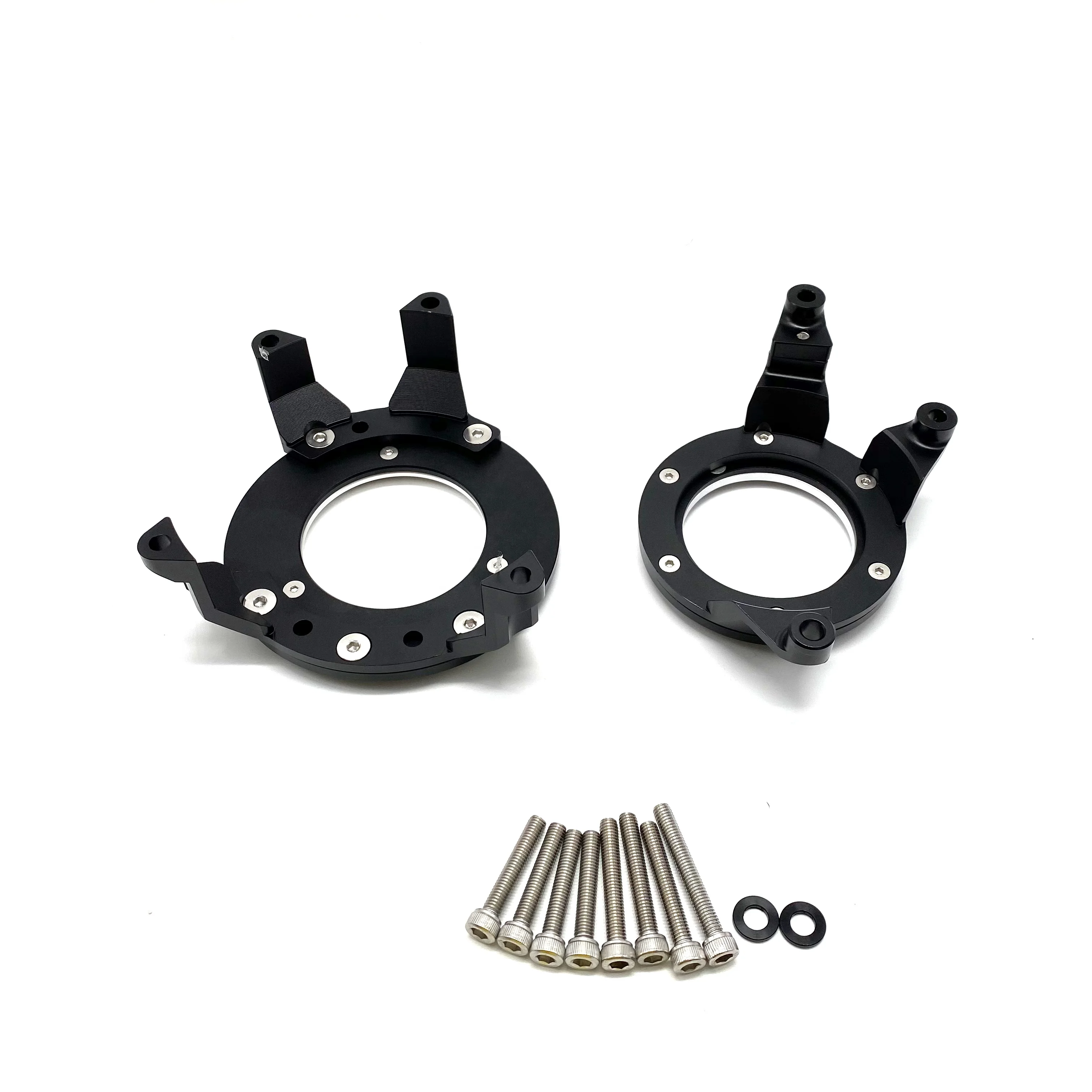 REALZION Motorcycle Engine Protector Clear Clutch Cover Spring Retainer Engine Guard Slider for Honda CB650R CBR650R 2019 2020