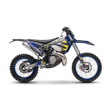 Time-S300R 300CC 2-Stroke Off-Road Dirt Bike Blue and White Stickers
