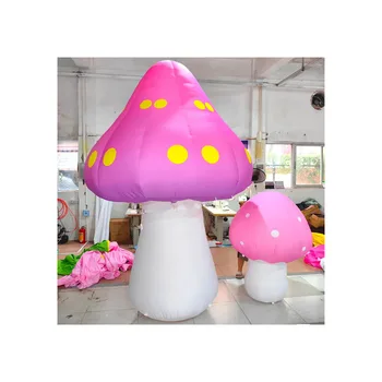 Inflatable Advertisingartificial Mushroom Realistic Giant Inflatable Mushroom Decoration Inflatable Balloons For Outdoor Event