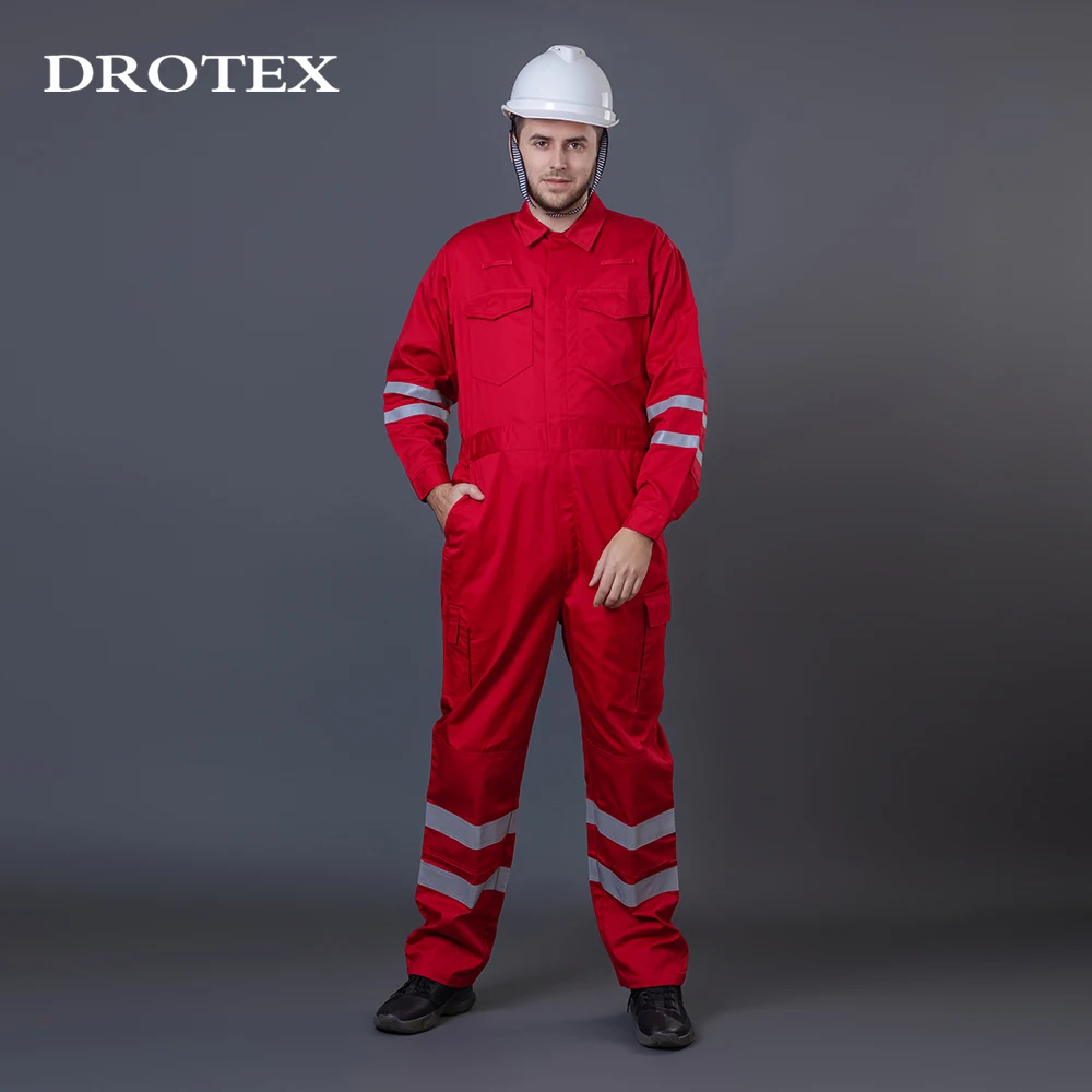 Oil Gas Electric Firefighting Workwear Fire Resistant Coverall ...