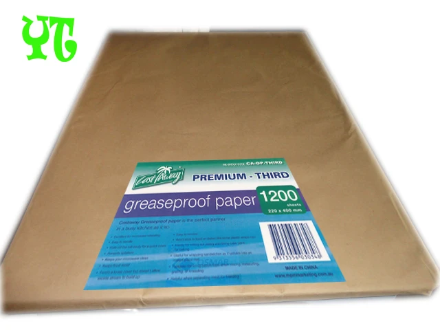 HOT Mosfet Transistor Burger Wrap Paper Greaseproof Sandwich Wrapper Manufacturer