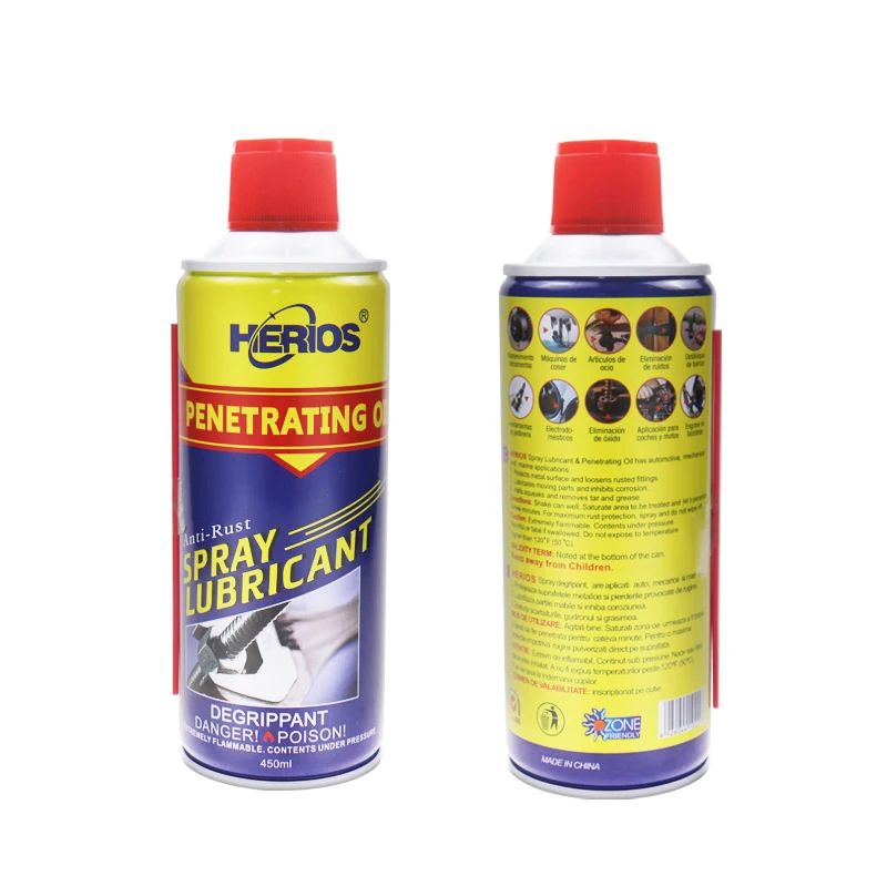 HERIOS Anti Rust Lubricant Spray Rust Off