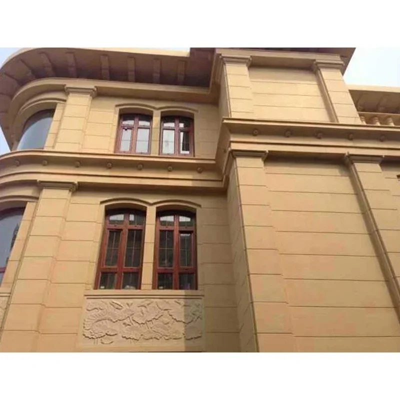 product natural yellow sandstone tiles for outdoor decorative exterior stone villa wall facing decoration-3