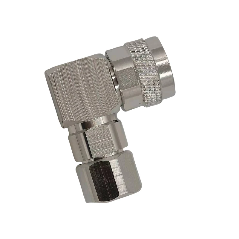 N-Type Male Bent LMR400 RF Cable Connector for Various Applications N-JWLMR400