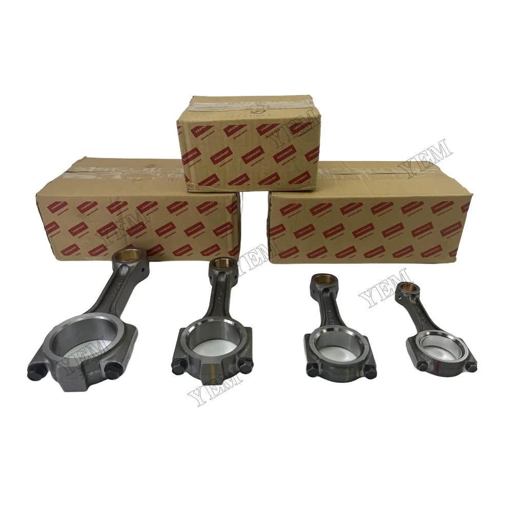 Hot Sale 4TNE98 4TNV106 4TNV82 4TNV84 Connecting Rod for Yanmar Engine Spare Parts