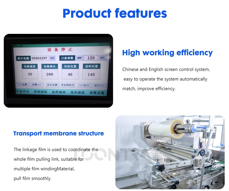 automatic food packaging machine multi-function packaging machines coretamp chicken packing machine