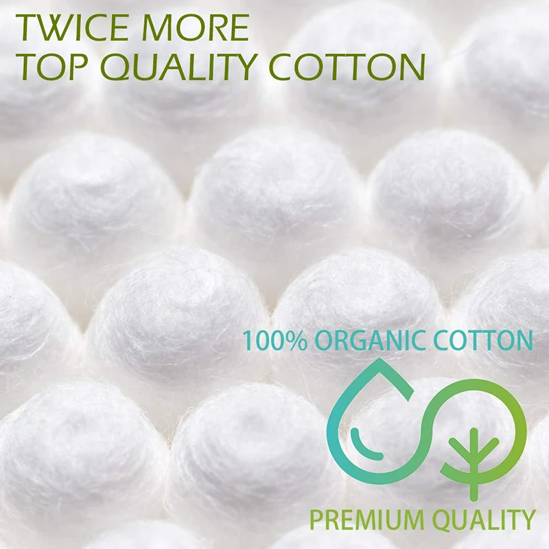 hot selling oem double-headed eco friendly bamboo makeup cotton buds wooden ear cleaning cotton swab case