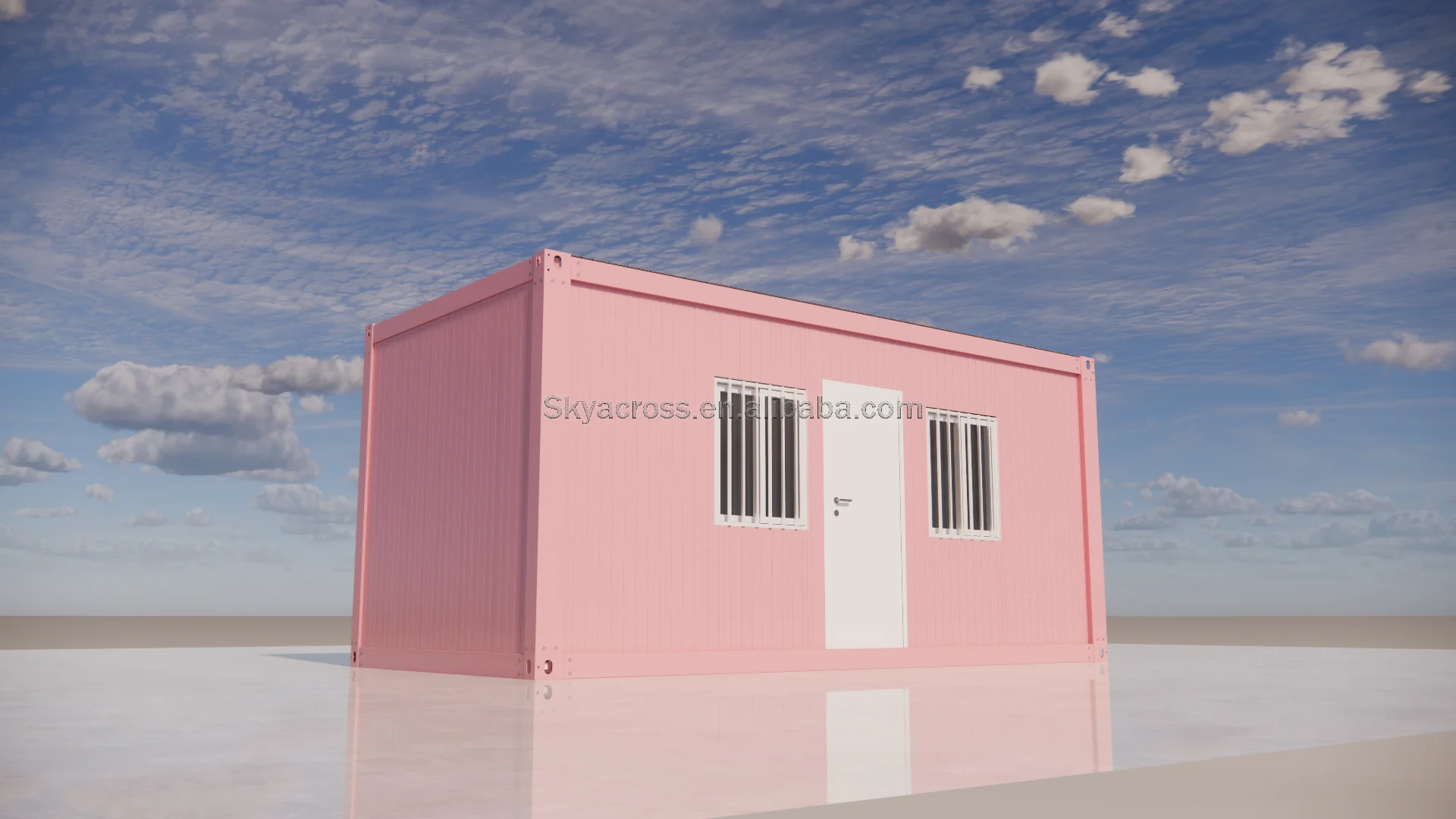 Steel Buildings Flat Pack Shipping Prefabricated Sandwich Panel Pre Fab ...