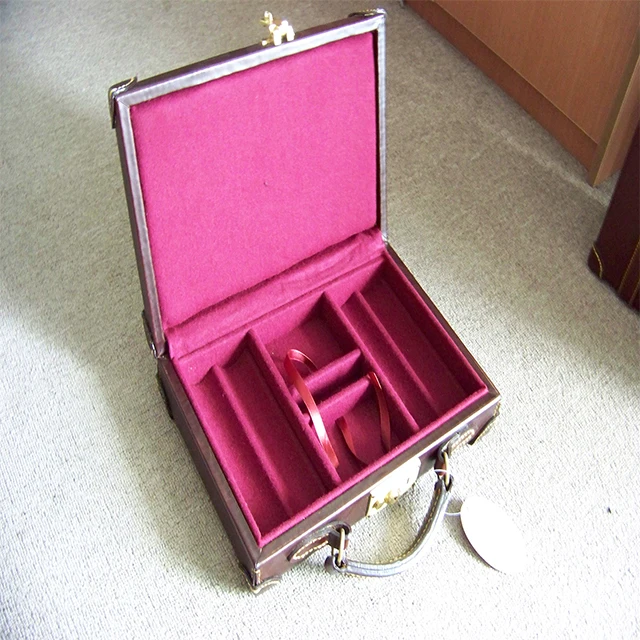 Hibo винтажный Деревянный чехол для покерных чипов 200/300/500/1000 чемодан переноски чемоданов