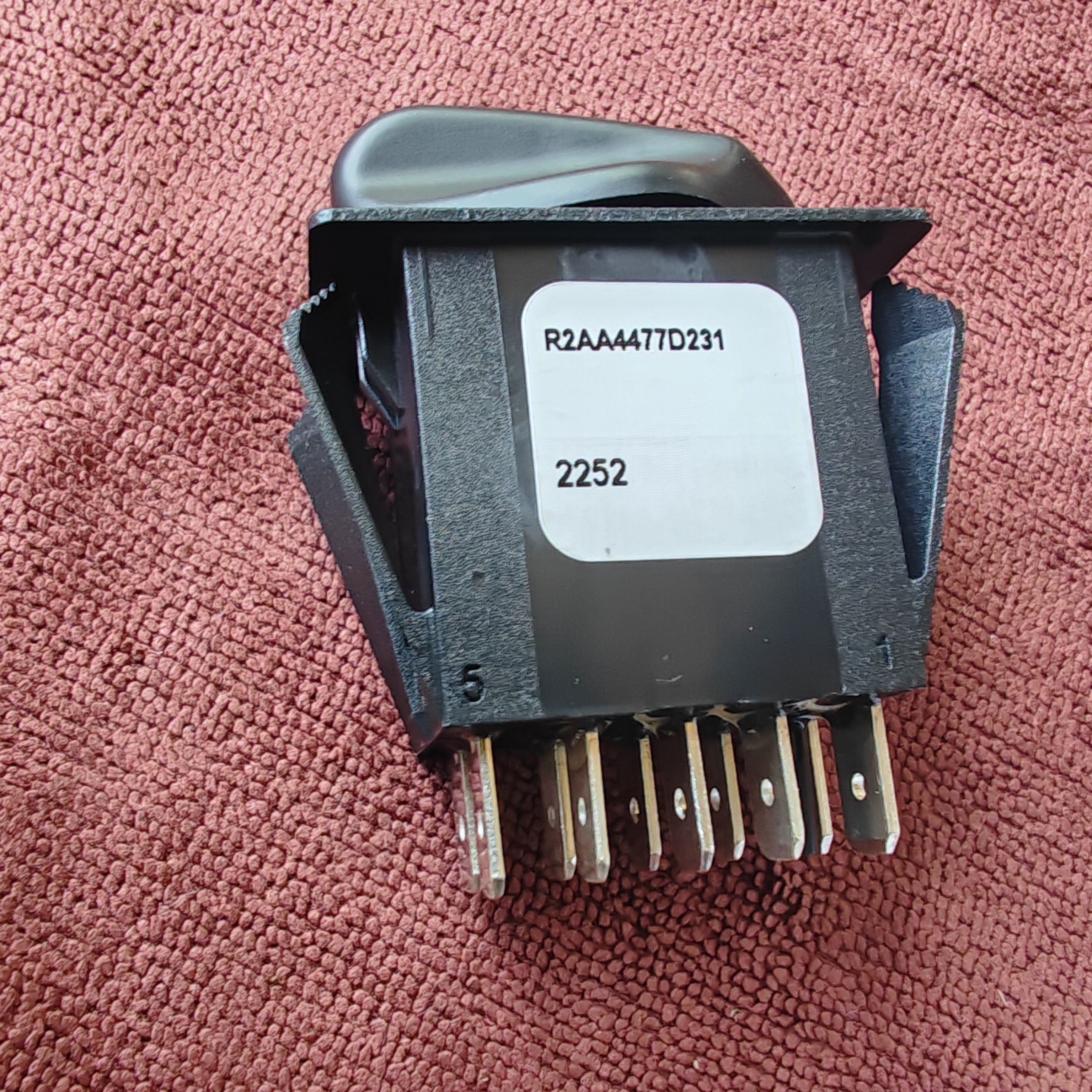 Contadorさん専用5 23300251X000 Five Button Recliner Switch with USB & Type C