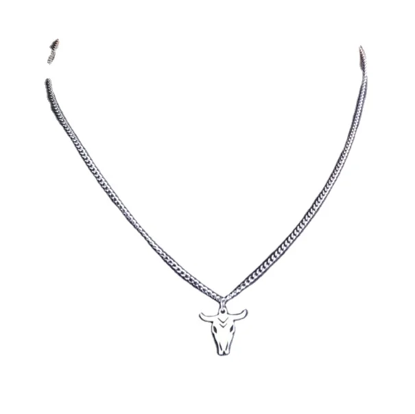 Shop Our Trendy Men's Jewelry - Chic Bull Ox Head Pendant Shop Our Trendy Men's Jewelry - Chic Bull Ox Head Pendant
