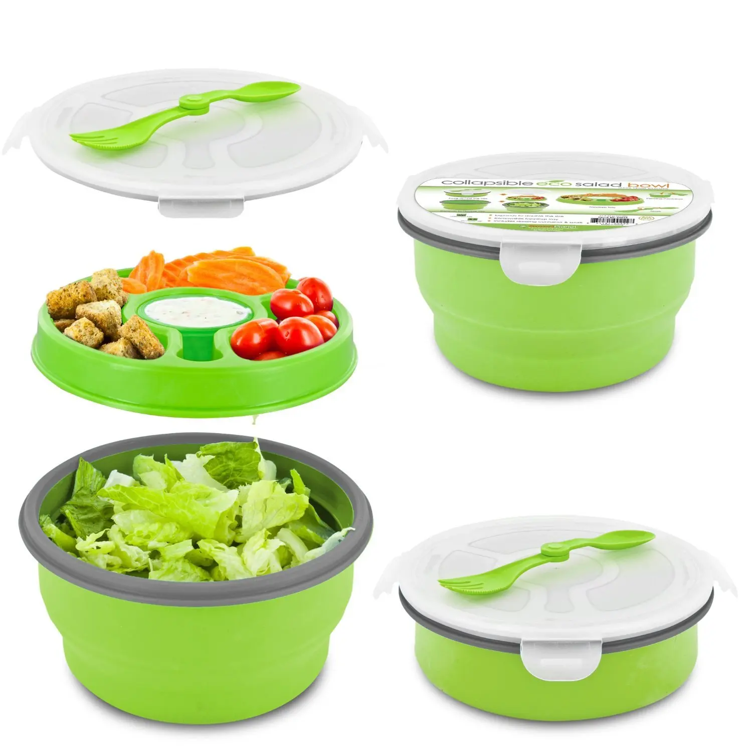 Wholesale collapsible salad bowl Making Every Meals Look Special 