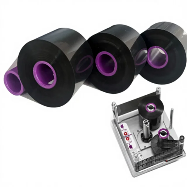 DG 55mm 600m Out TTO Ribbon Mixed Base Heat Transfer High Temperature DIKAI D03S D05S Packaging Machine Thermal Transfer Ink 4