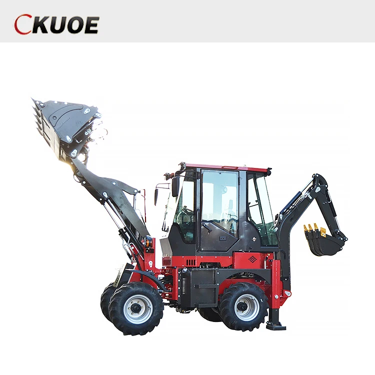 High Quality Mini Backhoe Loaders with Attachments EPA Engine Made in China