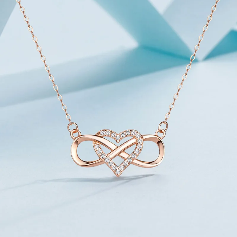 Tancise S925 Collana con ciondolo in argento sterling Collana versatile