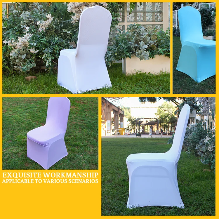 Black Cover Chairs Party Wedding Event Banquet Spandex Chair Covers