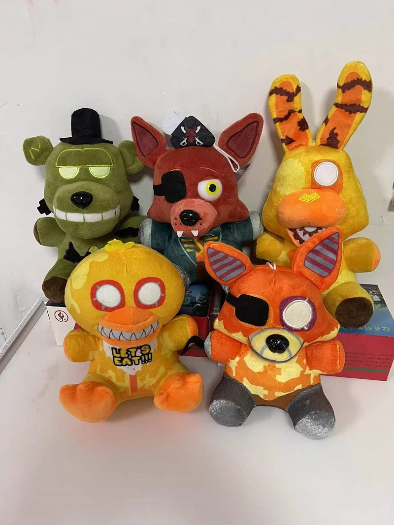 【激レア！】fnaf 25cm×3 17cm×2 ぬいぐるみ5体セット Amazon.co.jp: hhh アクション&トイフィギュア - Five Nights at