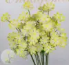 Yellowish 3-head summer flower stem