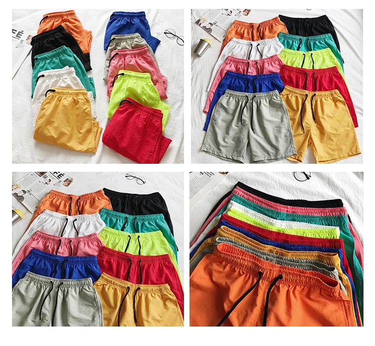 Wholesale Stock Custom  Summer Printing Polyester Sweat Shorts Men Running Workout Mens Shorts658_voghion.com
