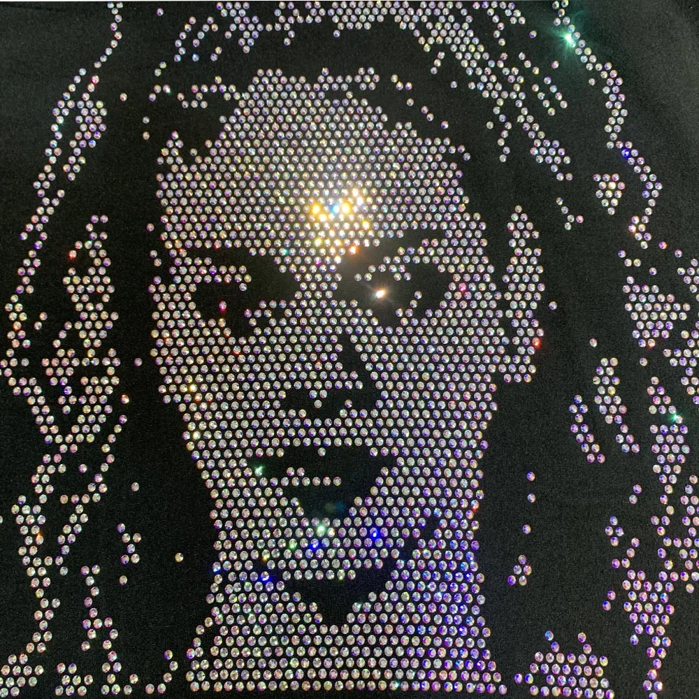 Authentic Rhinestone Stencil Template - 12
