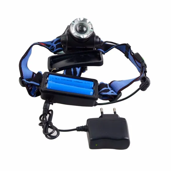 product hotsale outdoor headlight rechargeable 18650 zoom head torch waterproof t6 led 1000 lumens camping headlamp-42