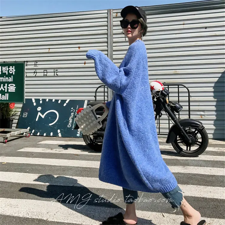 Winter Korean Long Sweater Winter Korean Style Fashion Oversized
