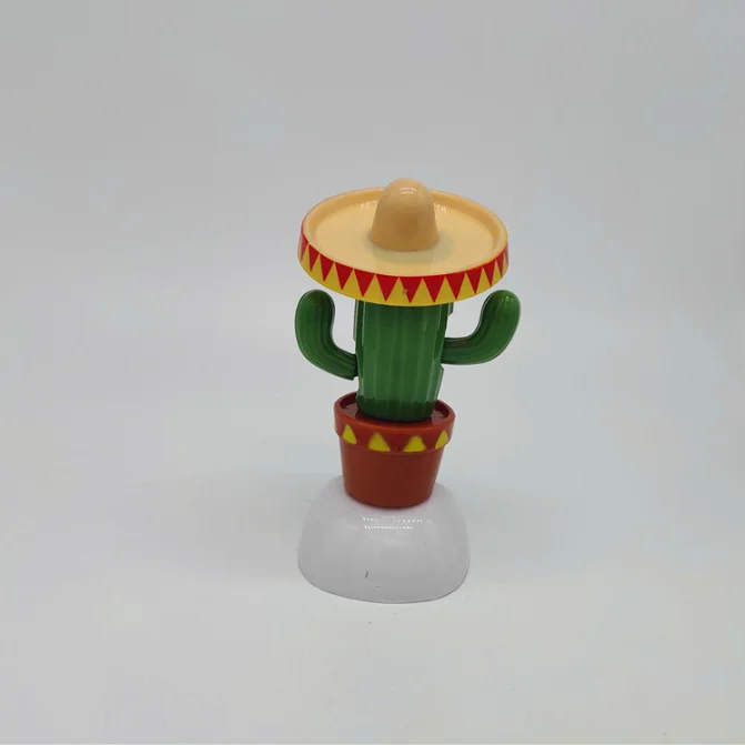 Упаковка с логотипом на заказ, танцевальные игрушки на солнечной батарее, танцевальные игрушки для автомобиля, окон, детское внутреннее украшение