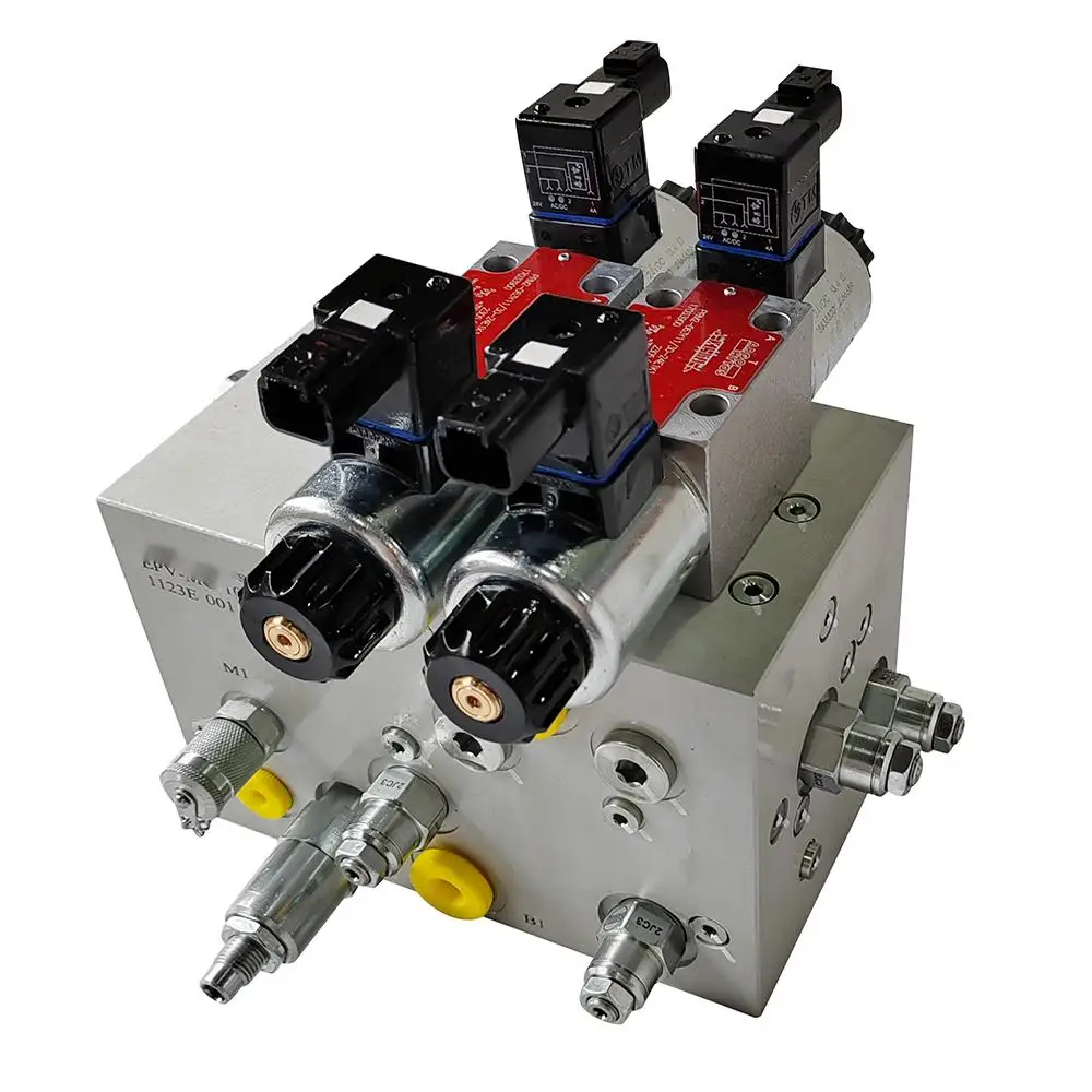 Euler Navigation Auto Control Hydraulic Valve Block Used For Road ...