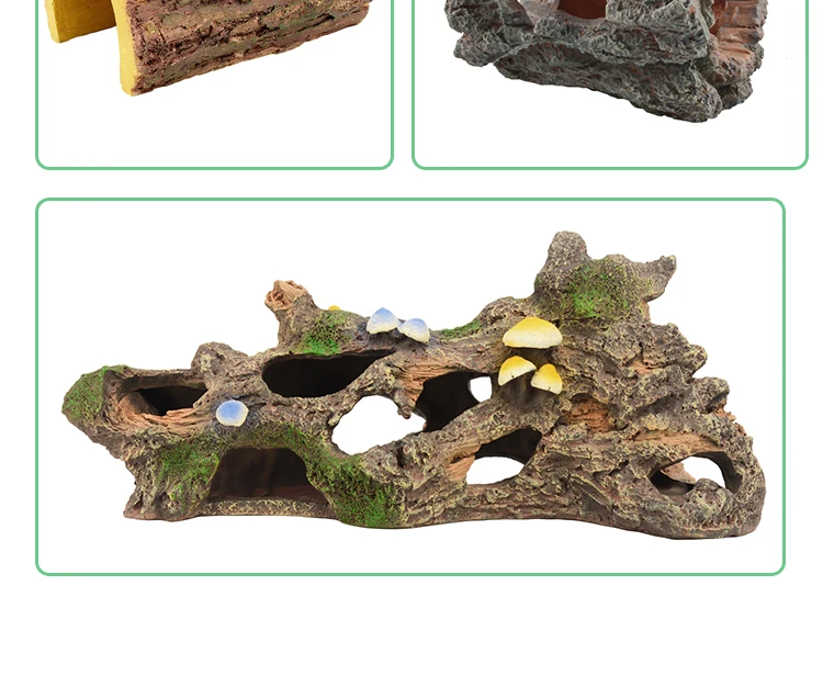 Aquarium Decorations Caves Resin Rock Cave Ornament For Fish Tank Pond   H16afcfe315834024a4cf0c423dfa0904Y 