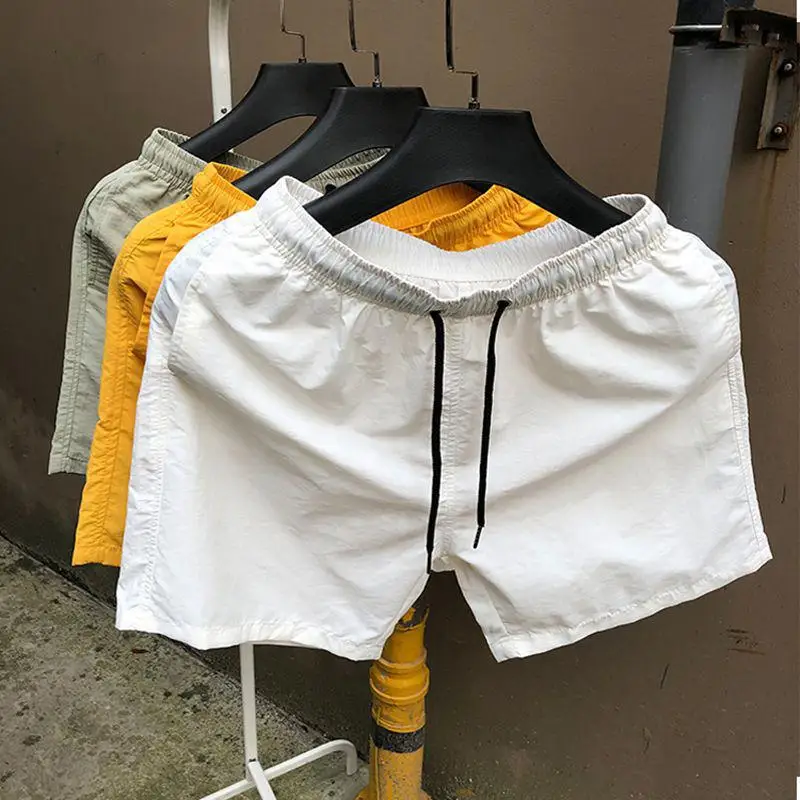 Custom Logo Men's Casual Gym Shorts Summer Mesh Jogger Sweat Shorts with Beach or Swim Capabilities Blank Sports Pant