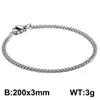 Silver 3mm KB126664-Z
