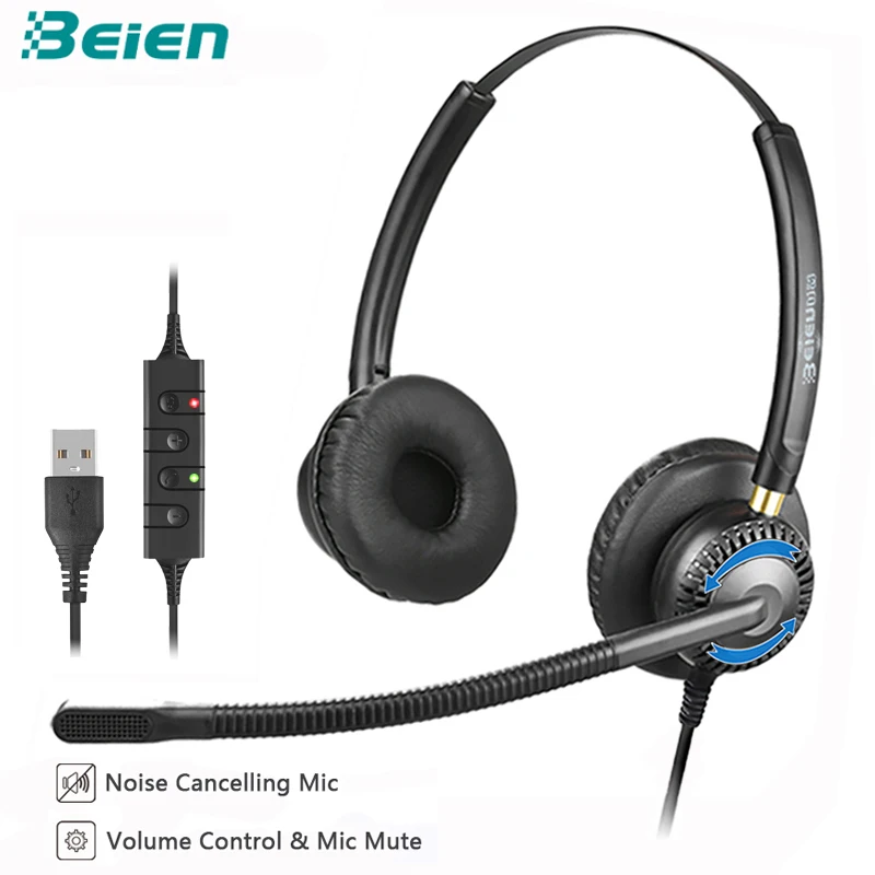 over the ear telephone headset