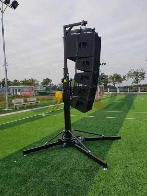 Mobile Speaker Lifting Telescopic Stand - 6M Height Truss