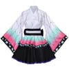 Short Shinobu Kocho Maid Dress (with large bow and obi belt)
