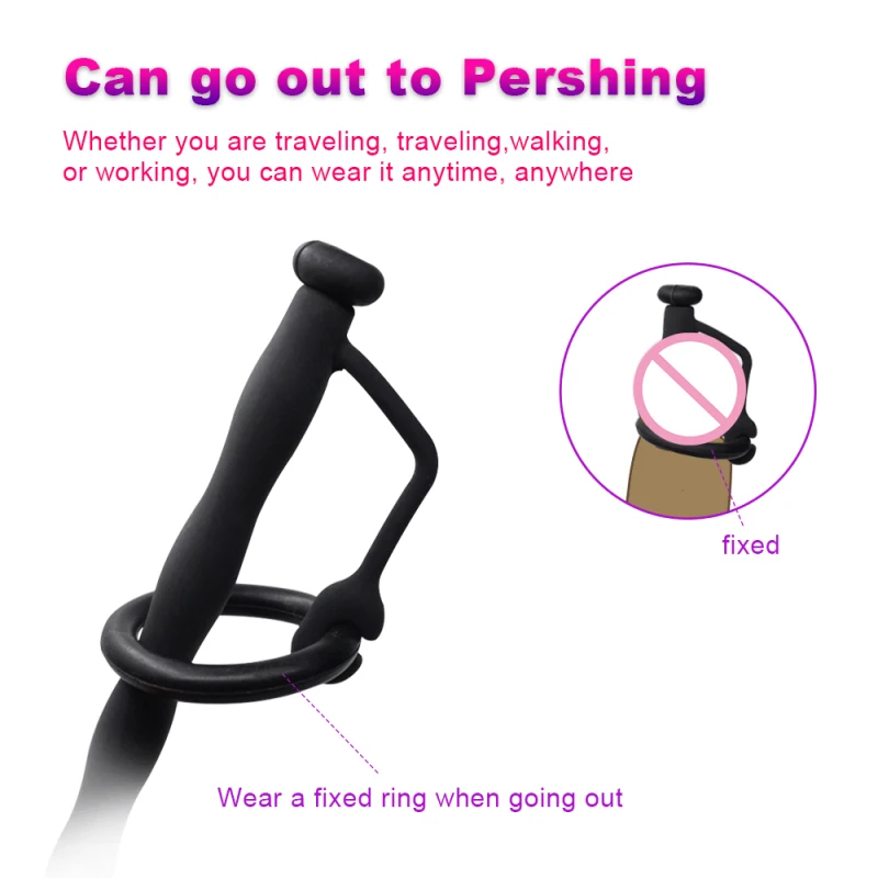 Free Custom Box - Urethral Dilators Soft Silicone Urethra Catheter Sex Toys for Men Penis Plugs Masturbator Sounding Tube