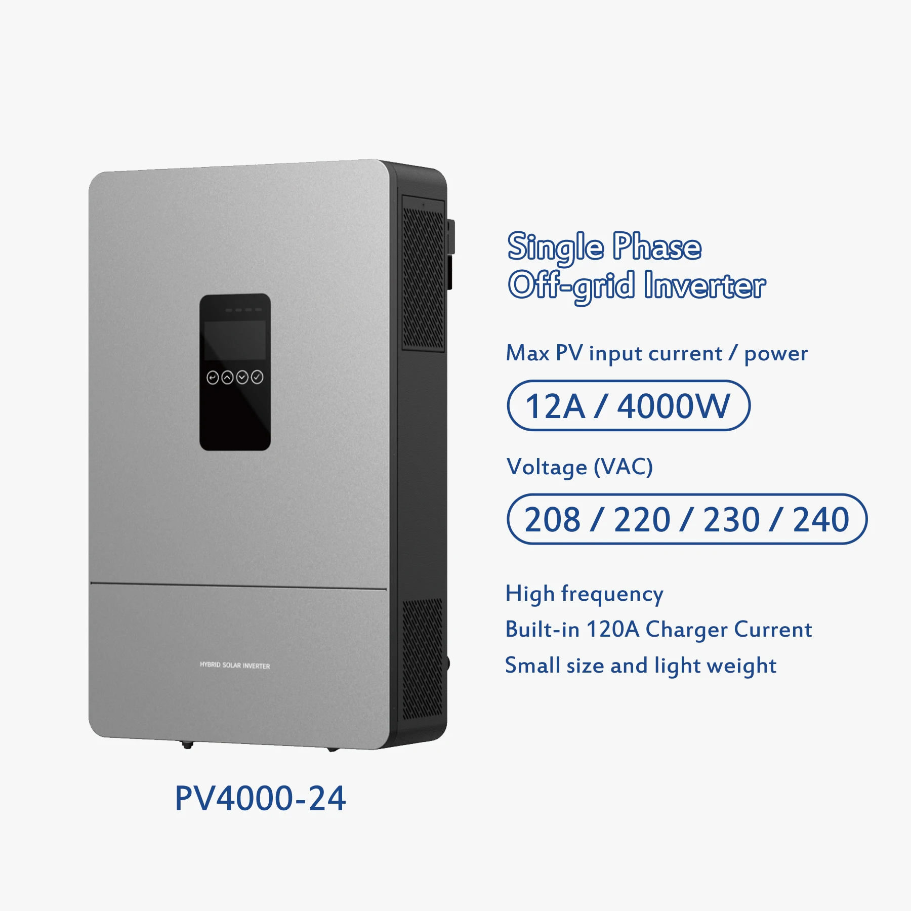 3.2KVA Off Grid Solar Inverter 1000W 4000W 24V 5000W Solar Inverter 32A ...