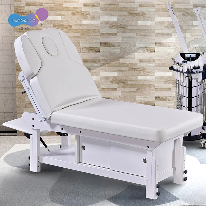 Luxury Modern Wooden Massage Table iPad Rack Professional Commercial Furniture for Gym Beauty Salon Spa Manufactured Luxury Gym