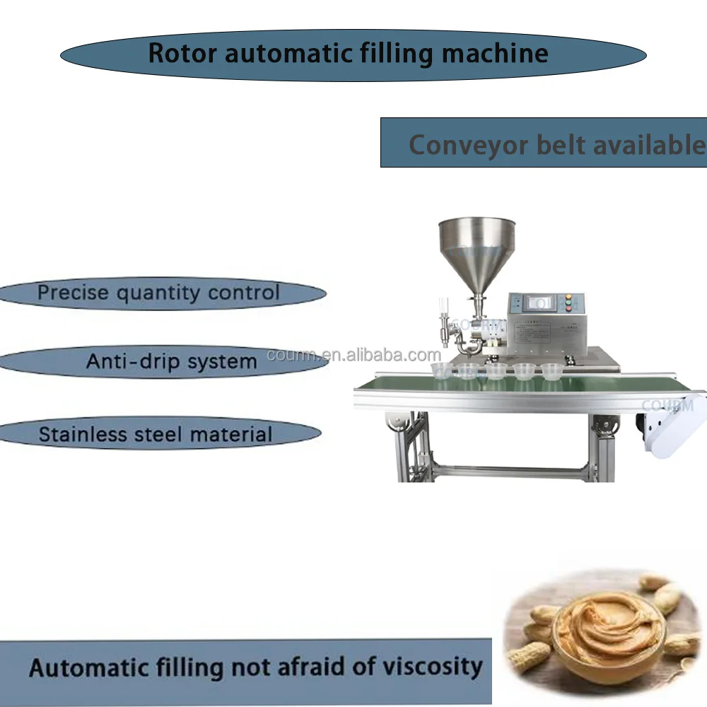 High Viscosity Chocolate Sauce Strawberry Jam Peanut Butter Tahini