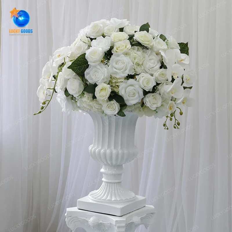 Wholesale Clear Glass Vases For Wedding Centrepiece Decor Glass Vases