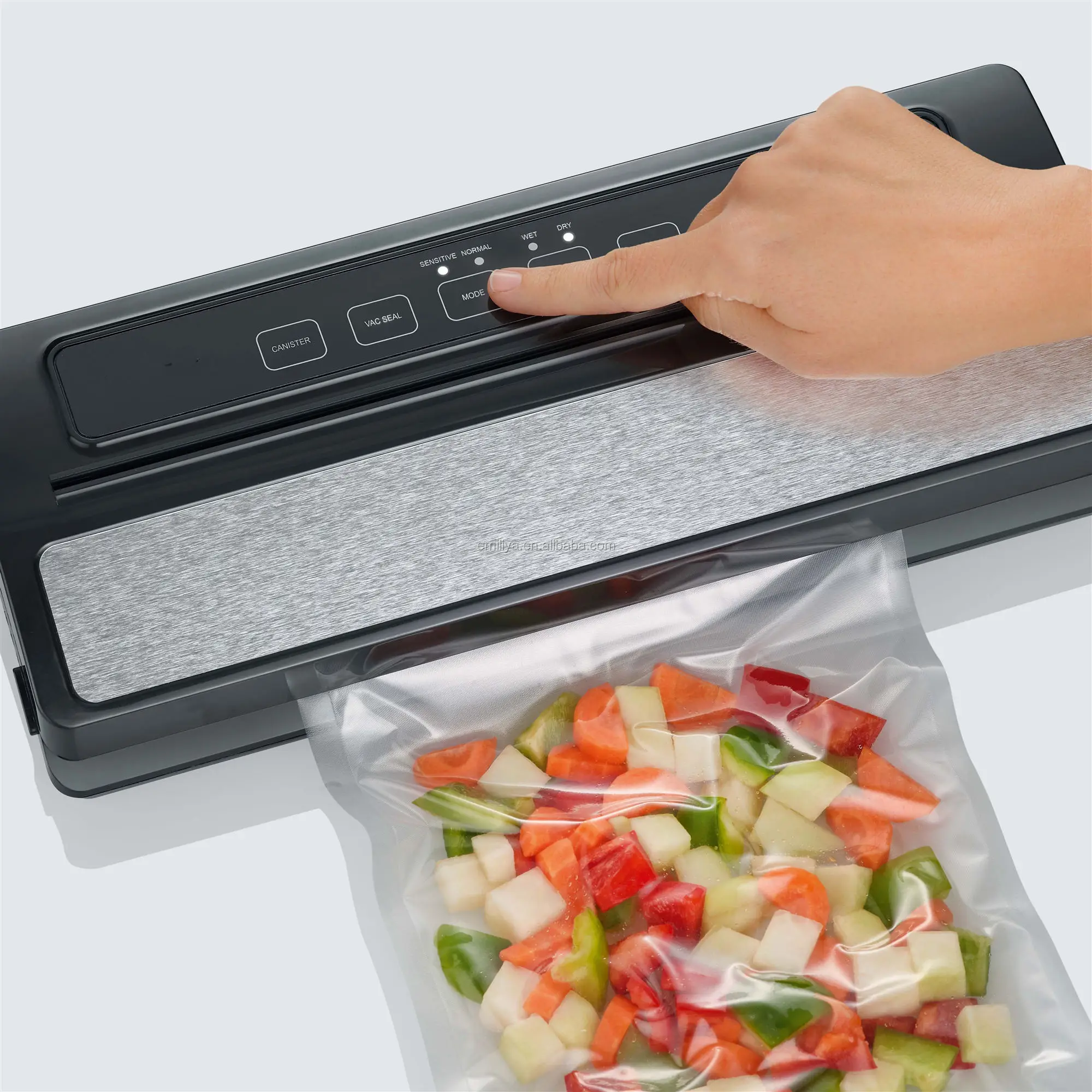 Emiliya Vacuum Food Sealer With Built In Cutter Hot And Best Amazon