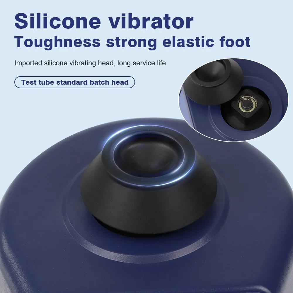 Laboratory Vortex Mixer With Touch Start and Continuous Mode Benchtop Laboratory Vortex Mixer ForCentrifuge Tubes and Test Tubes