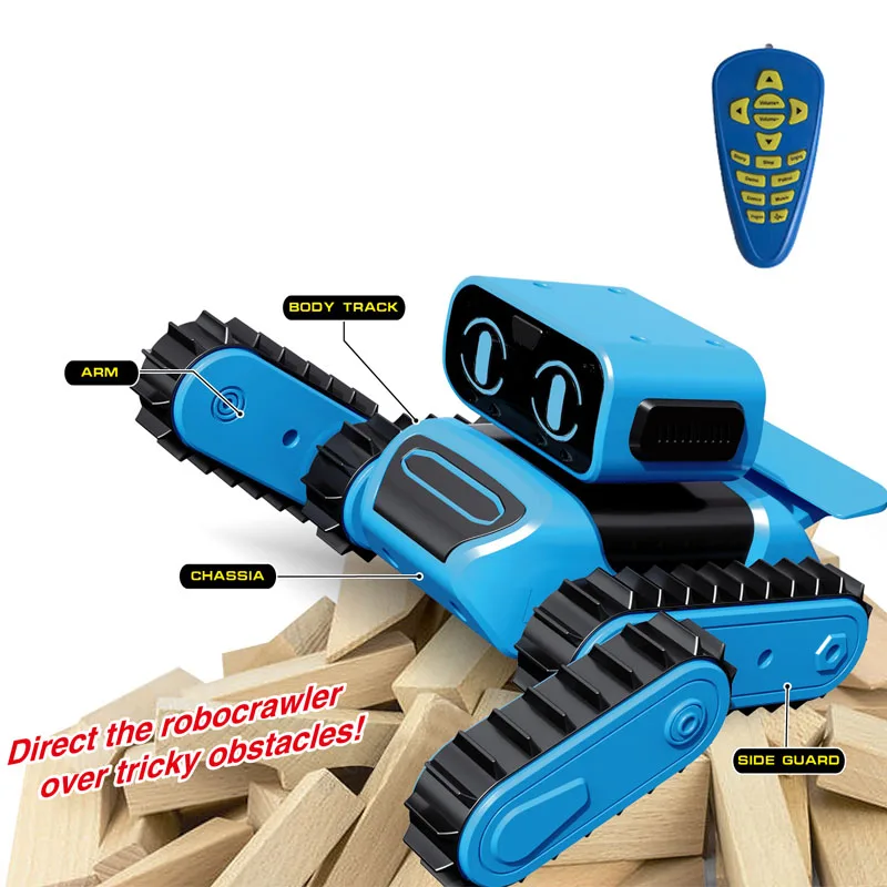 DIY Rock Climbing Robot Remote Control Obstacle Avoidance Robot Educational Toys