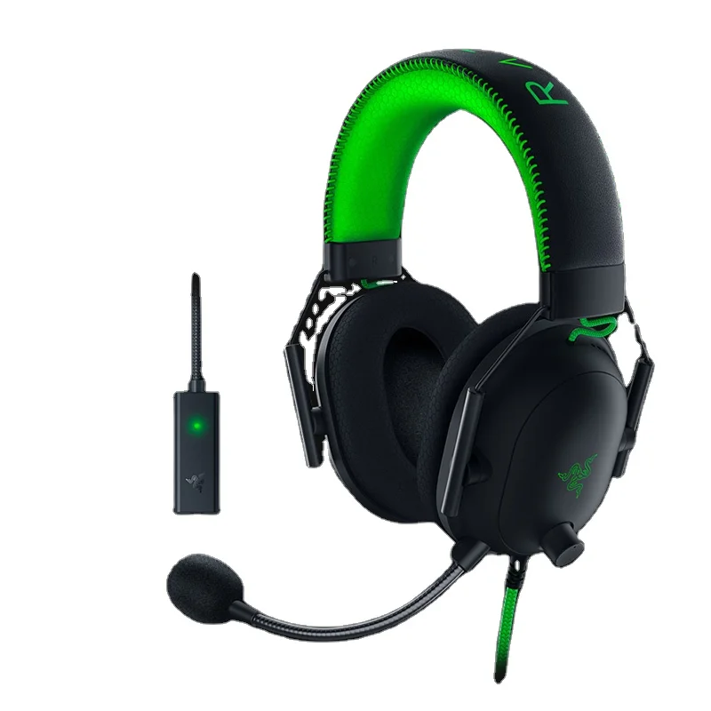 Razer BlackShark V2 Wired Gaming Headset with USB Sound Card & THX