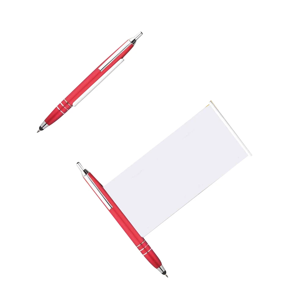 AI-MICH Promotional Office Gift Manufacturers Direct Metal Multi Paper  Banner Pen Advertising Pull Out Pen