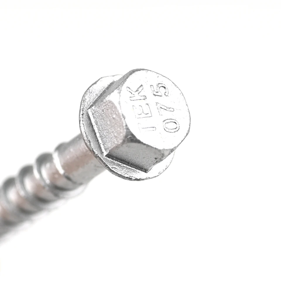 Stainless Steel Hex Head Self Tapping Masonry Screws Heavy Duty